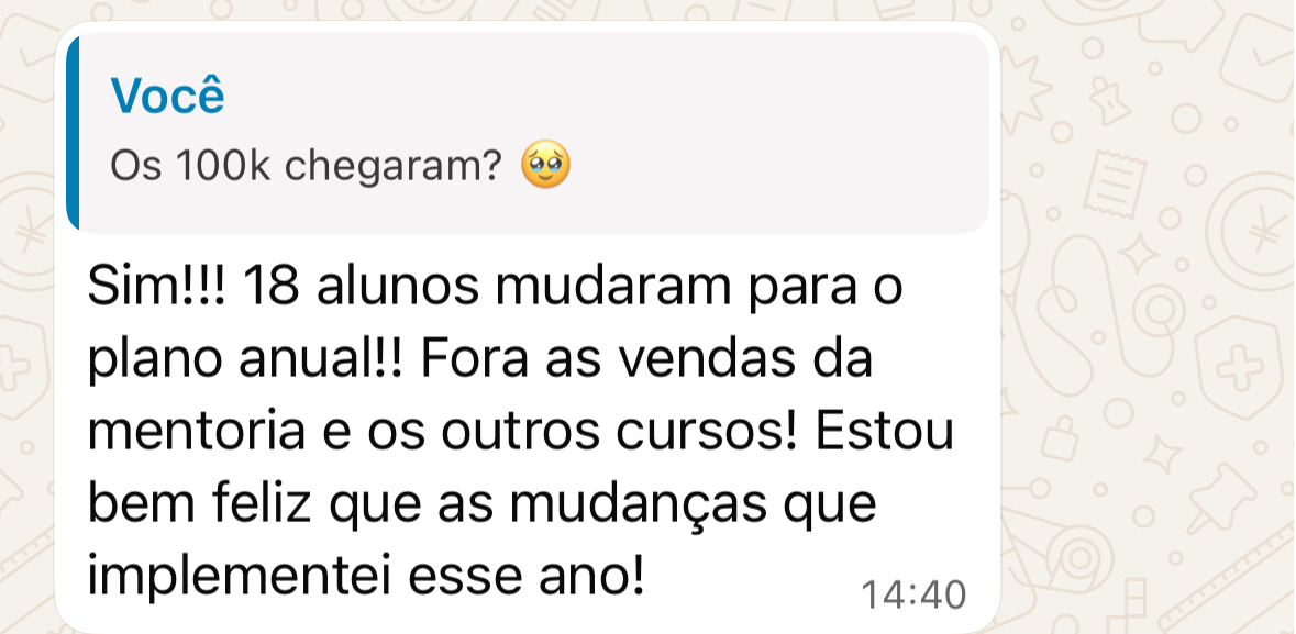 Depoimento de aluna 4