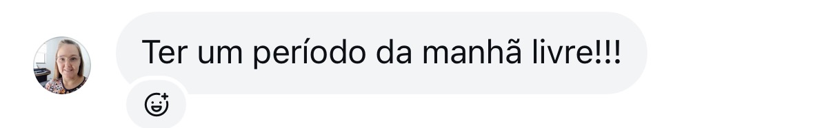 Depoimento de aluna 5